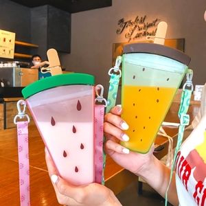 Fruity pouch water/juice bottle